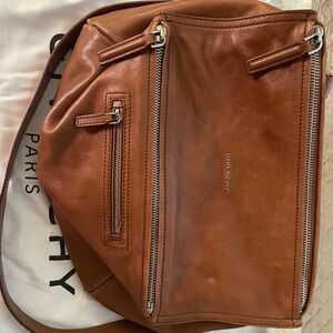 Givenchy Calfskin Brown Leather Bag